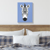 Toile Visage de zèbre (Insitu(Chambre))