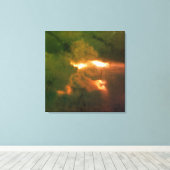 Toile Visage des nuages (Insitu (Plancher de Bois))