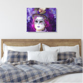 Toile Visage d'un costume de carnaval, Venise (Insitu(Chambre))