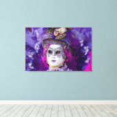 Toile Visage D'Un Costume De Carnaval, Venise (Insitu (Plancher de Bois))