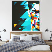 Toile Visage humain (Insitu(Chambre))