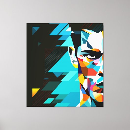 Toile Visage humain (Recto)