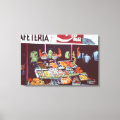 Toile Visage Moderne Sur Un Commerce Intemporel, Jéricho (Recto)