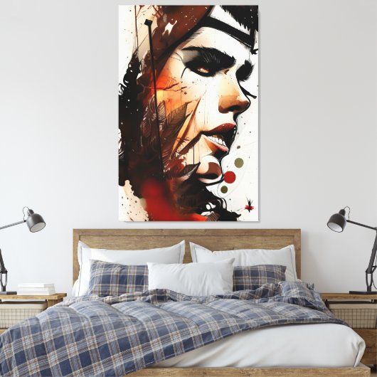 Toile Visages - 001 (Insitu(Chambre))