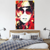 Toile Visages - 004 (Insitu(Chambre))