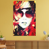 Toile Visages - 004 (Insitu(Salon))