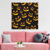 Toile Visages d'Halloween effrayants (Insitu(Salon))