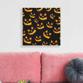 Toile Visages effrayants d'Halloween (Insitu(Salon))