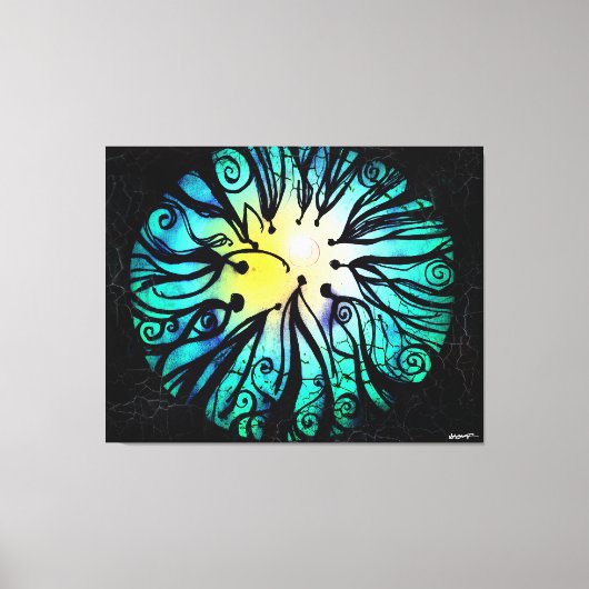 Toile Vision du tunnel (toile enroulée) (Recto)