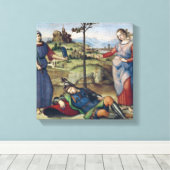 Toile Vision d'un chevalier, c.1504 (Insitu (Plancher de Bois))
