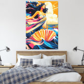 Toile Vision Pop Art de La Naissance de Vénus (Insitu(Chambre))