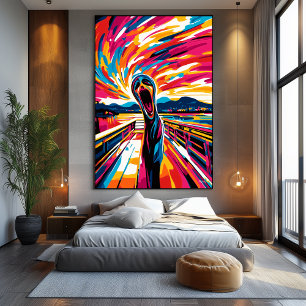 Toile Vision Pop Art de The Scream