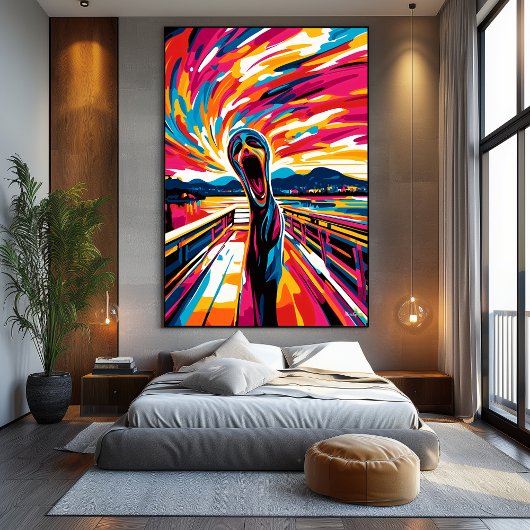 Toile Vision Pop Art de The Scream
