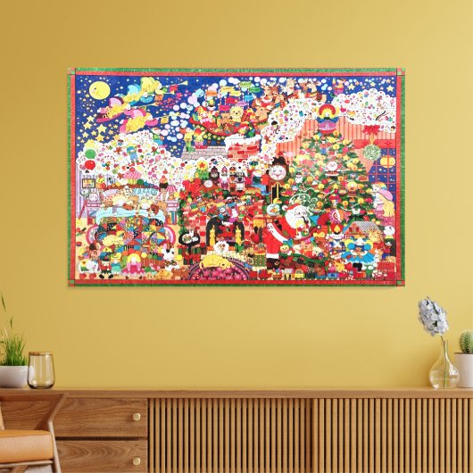 Toile Visions de Sugarplums Canvas (Insitu(Salon))