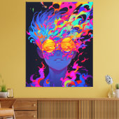 Toile Visions démêlées #1 (Insitu(Salon))