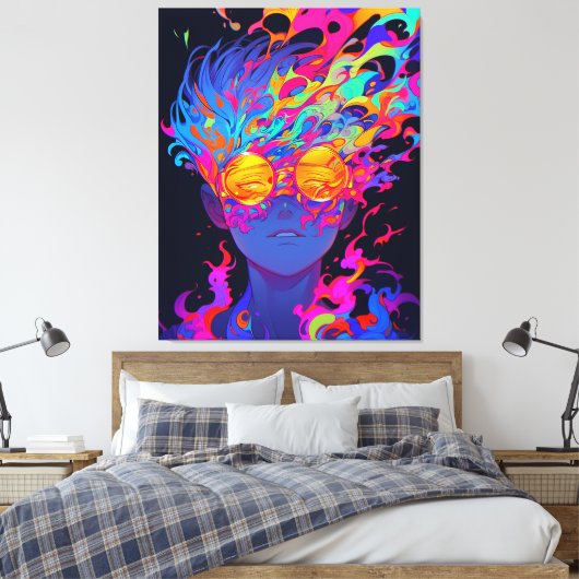 Toile Visions démêlées #1 (Insitu(Chambre))