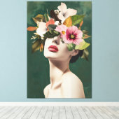 Toile Visions florales (Insitu (Plancher de Bois))