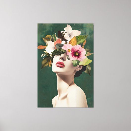 Toile Visions florales (Recto)