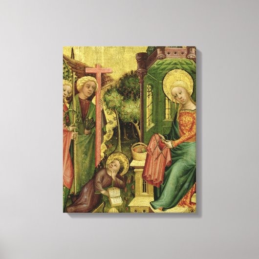 Toile Visite de l'Ange, de la droite (Recto)