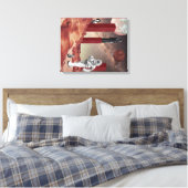Toile Visite de Mars (Insitu(Chambre))