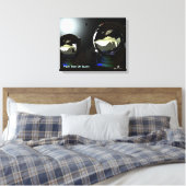 Toile Visiteurs inattendus OVNI (Insitu(Chambre))