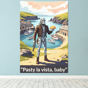 Toile Visitez la Comédie Anglaise Parodique de Film de C
