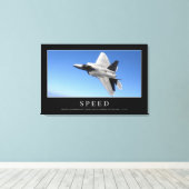 Toile Vitesse : Citation Inspirationnelle 2 (Insitu (Plancher de Bois))