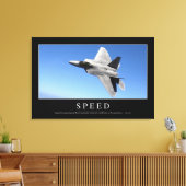 Toile Vitesse : Citation Inspirationnelle 2 (Insitu(Salon))