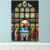 Toile vitrail d'église (Insitu (Plancher de Bois))