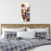Toile Vitrail Koi traditionnel Poisson Art Canvas (Insitu(Chambre))