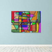Toile Vitral (Insitu (Plancher de Bois))