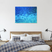 Toile Vitraux bleu et aigue-marine (Insitu(Chambre))