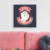 Toile Viva La Révolution (Insitu(Salon))