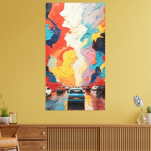 Toile Vivid Voyage (Insitu(Salon))