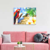 Toile Vivre Au Paradis (Insitu(Salon))