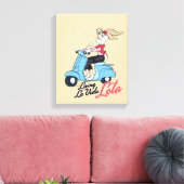 Toile Vivre La Vida Lola Scooter Graphic (Insitu(Salon))