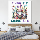 Toile Vivre la vie de gnome (Insitu(Chambre))