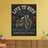 Toile Vivre pour rouler (Insitu(Salon))