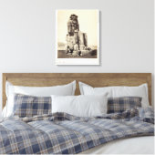 Toile "Vocal Memnon", statue de Colossal d'Amenhotep I (Insitu(Chambre))