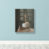 Toile Voeux d'anniversaire | Peinture de gâteau (Insitu (Plancher de Bois))