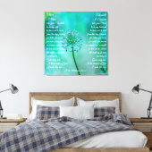 Toile Voeux de mariage élégants Canvas personnalisables  (Insitu(Chambre))