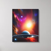 Toile Voici Les Aliens (Recto)