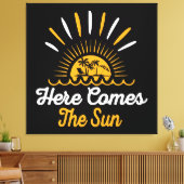 Toile Voici venir le soleil (Insitu(Salon))