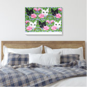 Toile Voici vous regardant (Insitu(Chambre))