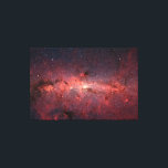 Toile Voie Lactée Centre Galactique, Étoiles, Nuages, Cl<br><div class="desc">Notre Centre Galactique est à 26 000 années-lumière en direction de Sagittarius. Cette image du télescope Spitzer montre des centaines de milliers d'étoiles au coeur de notre galaxie spirale de la Voie Lactée.</div>
