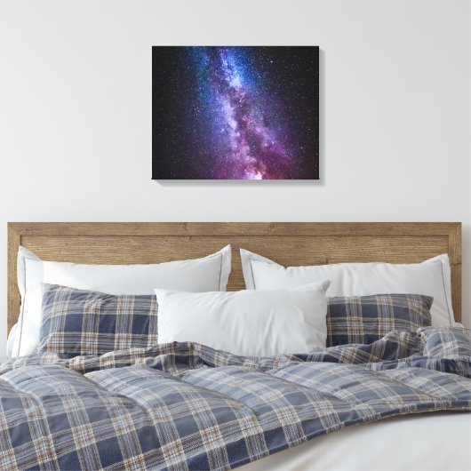 Toile Voie lactée couleurs vives (Insitu(Chambre))