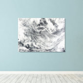 Toile Voie maritime dans l'océan Pacifique (Insitu (Plancher de Bois))