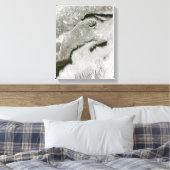 Toile Voies de neige et de nuages (Insitu(Chambre))