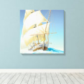 Toile Voile Carré de mer (Insitu (Plancher de Bois))