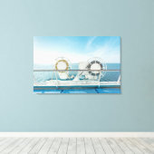 Toile Voile D'Un Bateau De Croisière (Insitu (Plancher de Bois))